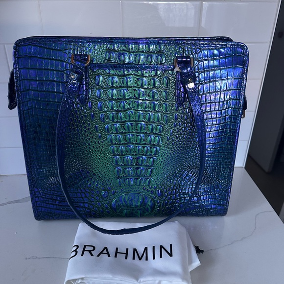 Brahmin Tia Royality ombre Melbourne genuine leather - Picture 2 of 8